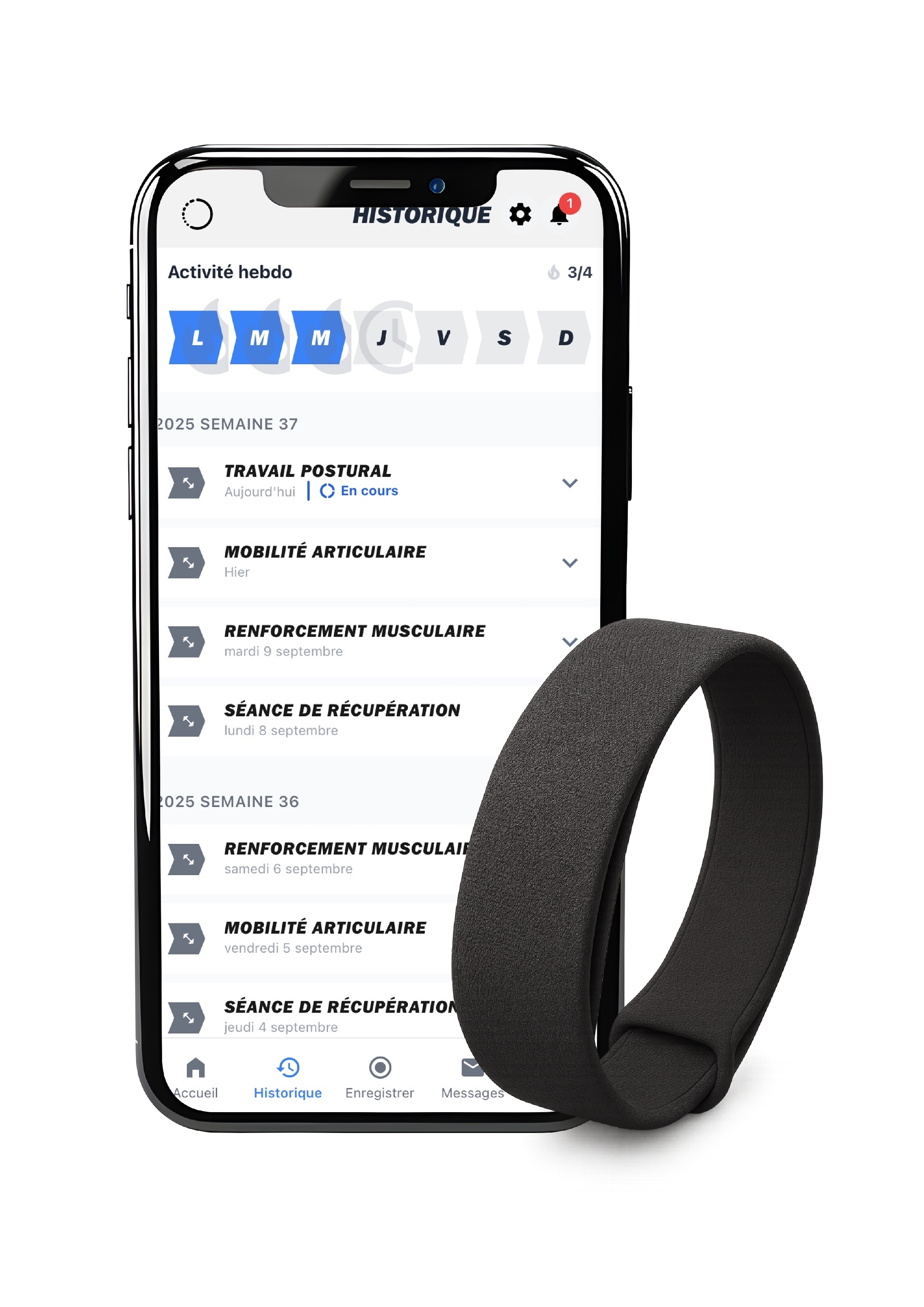 Capture de l'application Nuriom